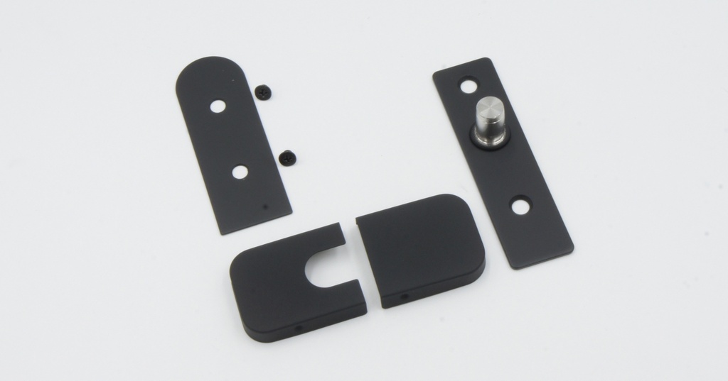 125-SCFH-W-100-ACC SET ZWART